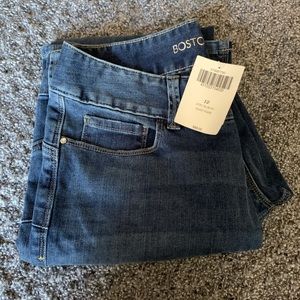 Boston Proper NWT High waisted Dark-wash Jean
